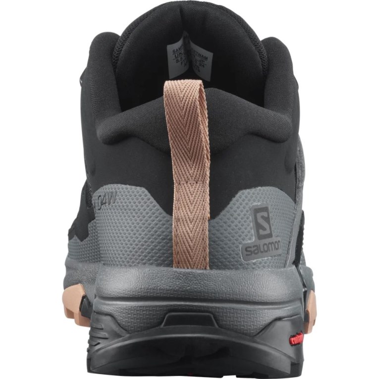 Black Salomon X Ultra 4 Women's Hiking Shoes | IE LG6235